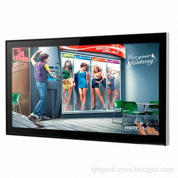 42-inch LCD Advertising Display Monitor, Supports Wi-Fi/3G Network Connections